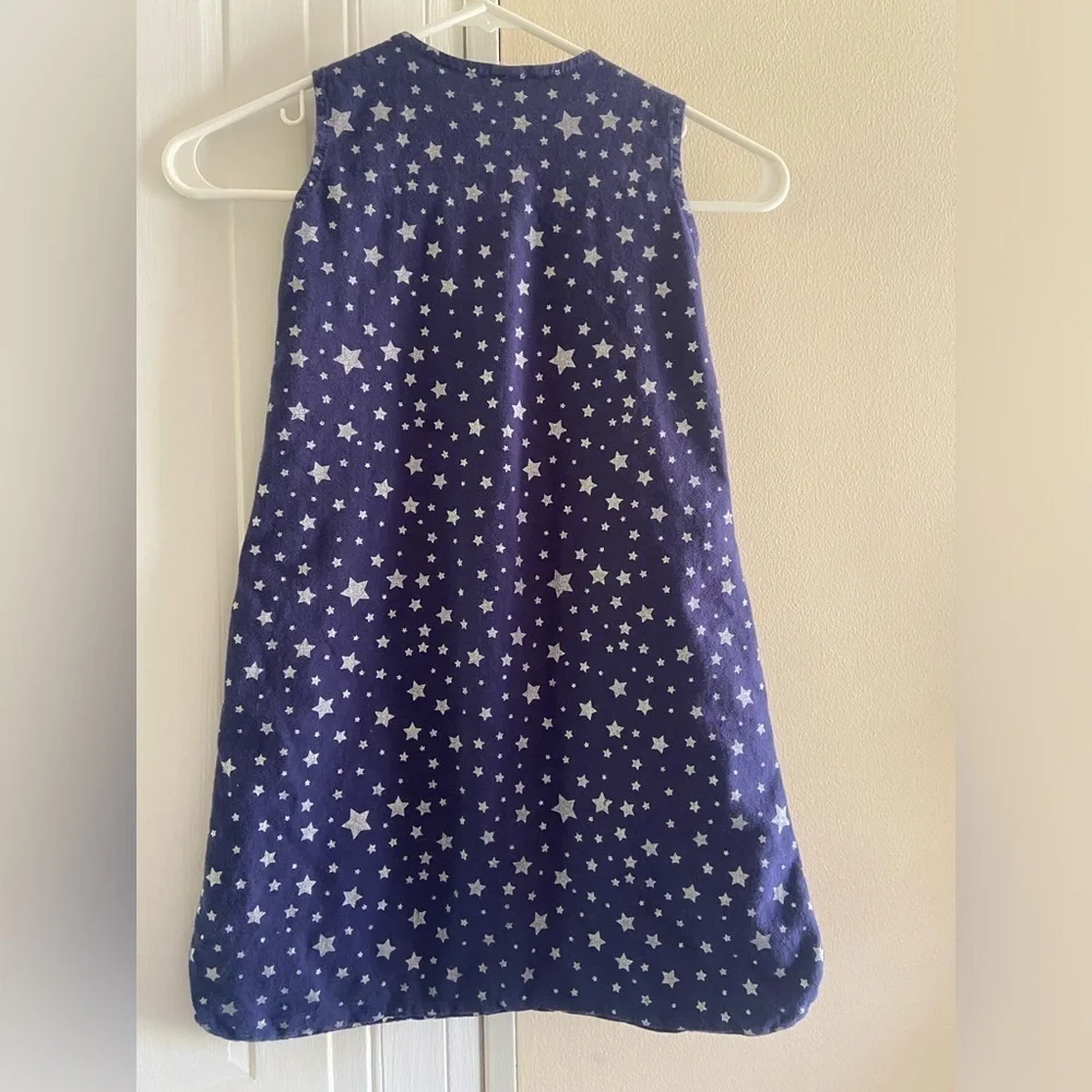 Hudson Baby sleeper sack Dark blue‎ stars Small 0-6months